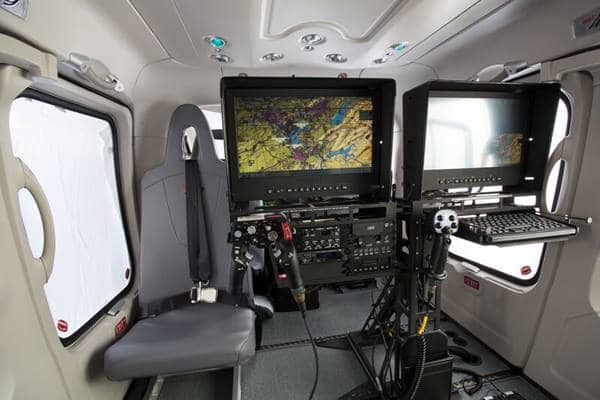 Interior del Bell 429 para el sector parapúblico