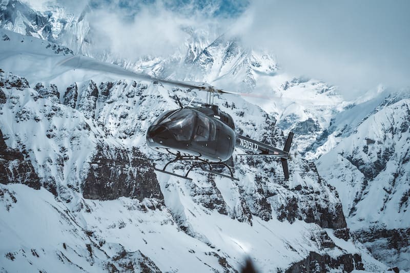 Bell 505 Aviation Fuel y motor de doble canal