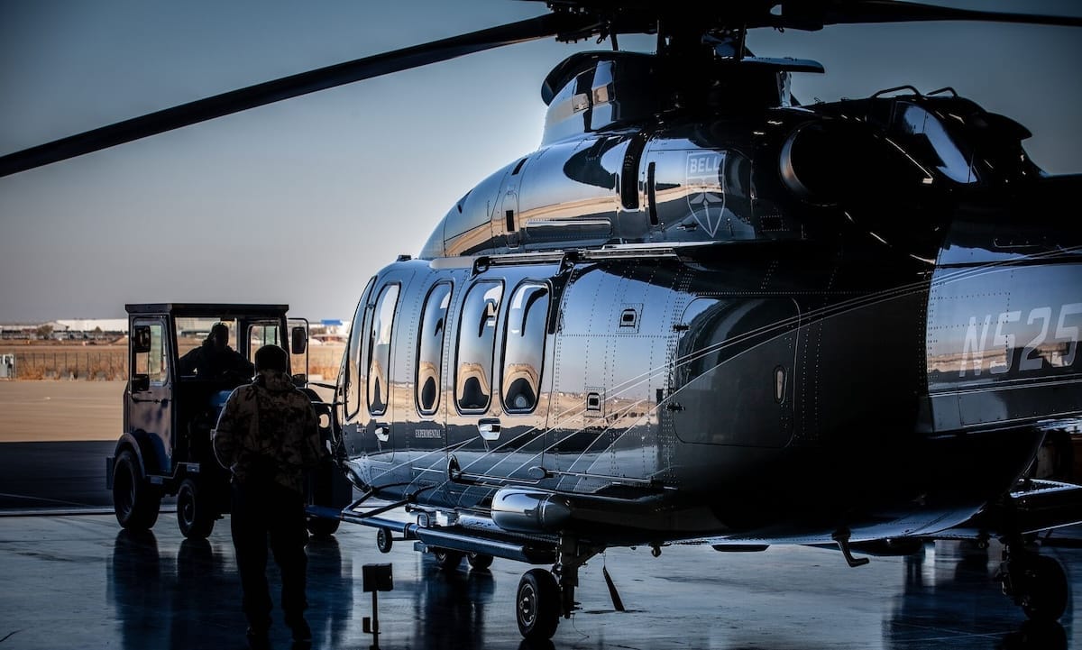 Campana 525 en el Hangar